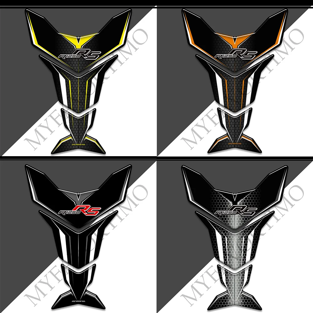 ل BMW R1250RS R 1250 RS R1250 دراجة نارية خزان وسادة واقية ثلاثية الأبعاد هلام الطلاء حماية ملصقات عدة