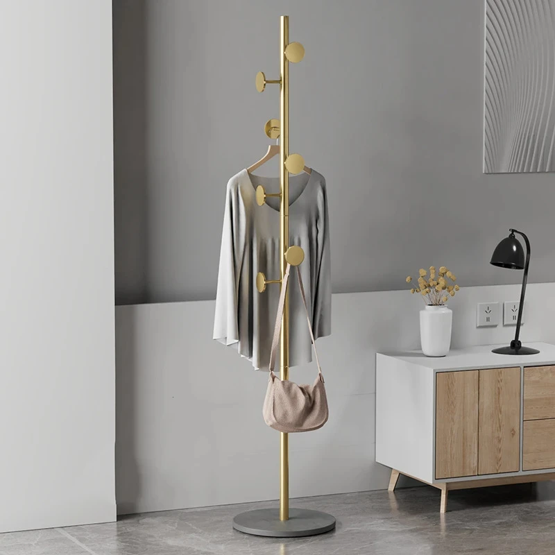 Standing Metal Coat Racks, Prateleira para Quarto, Mobília para Sala de Estar, Cachecol para Chapéu para Roupas, 170cm