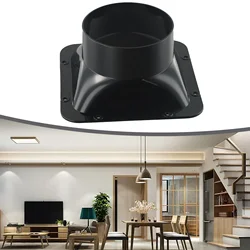 Ventilation Duct Flange Connector Smooth Ventilation Equipment 110/ 200MM ABS Air Inlet And Outlet Corrosion Resistance