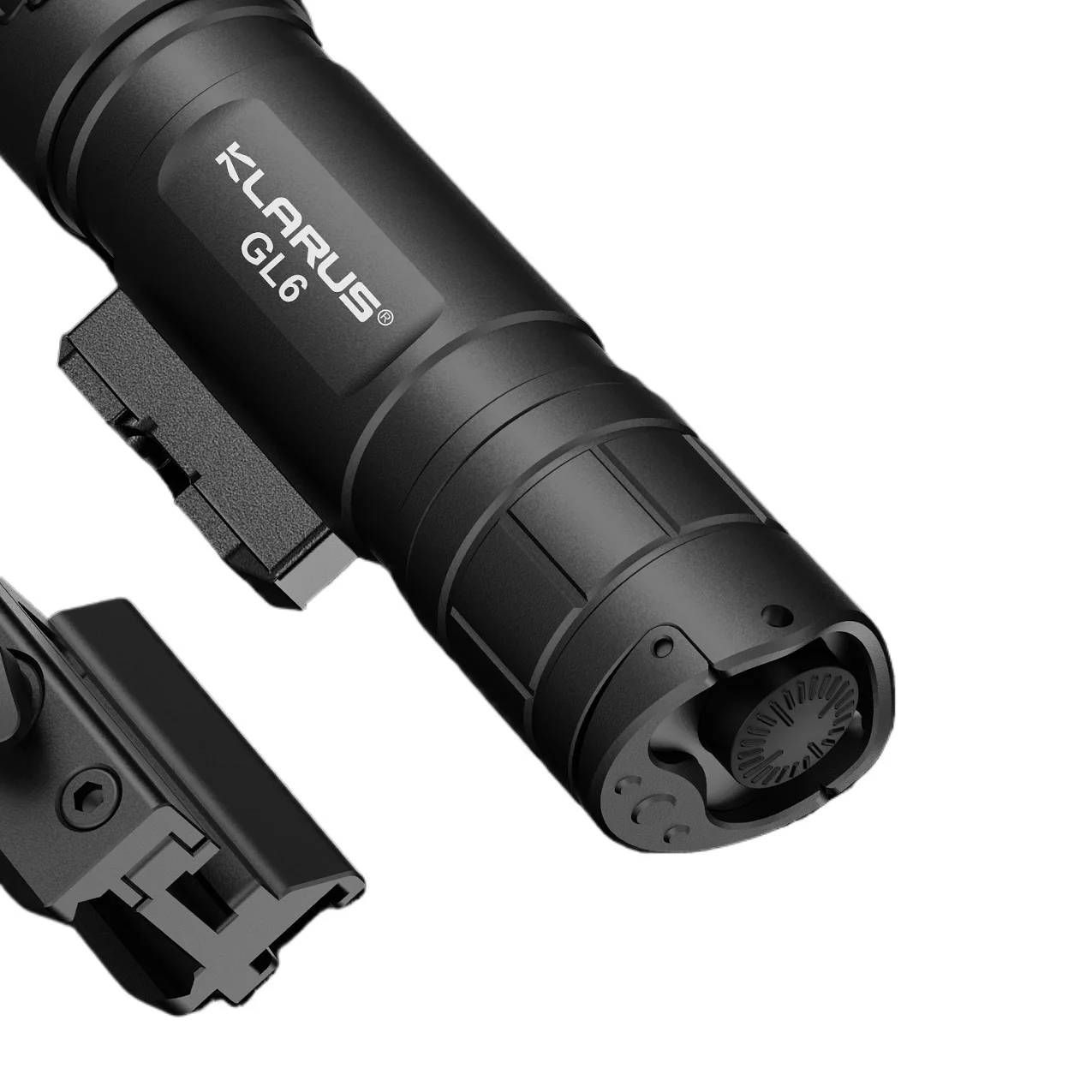 New Klarus GL6 2 in 1 Tactical Light 1600lm Green White Quick Release Powerful LED Flashlight for M-Lock M-Rail Picatinny Rail