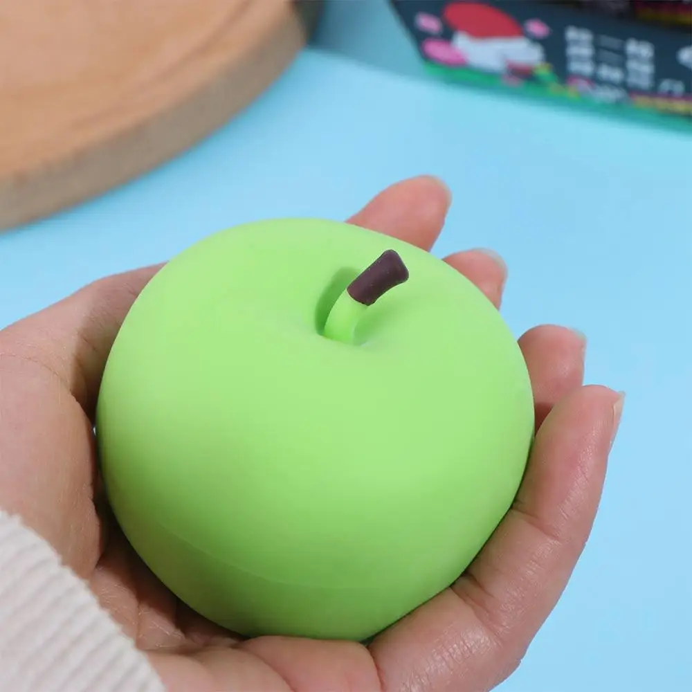 Slow Rebound Simulation Fruit Ball Kneading Elastic Fruit Shape Squeeze Toys Handmade 3D Fruit Shape Fidgeting Toys