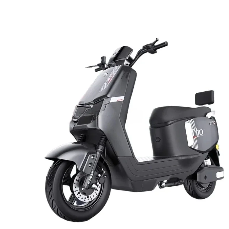 

High-speed two-wheeled electric motorcycle 72V rider delivery electric car