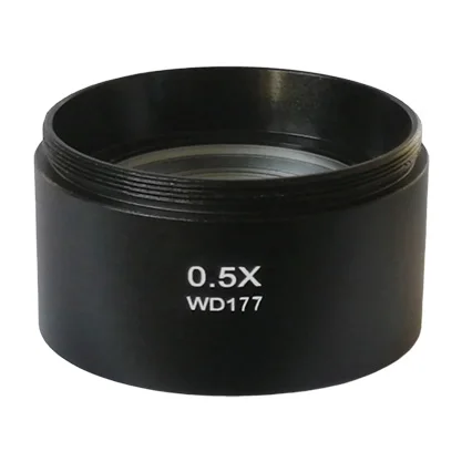 Kaisi SZM0.5X Auxiliary Objective Lens For Stereo Zoom Microscope WD165mm Free Shipping