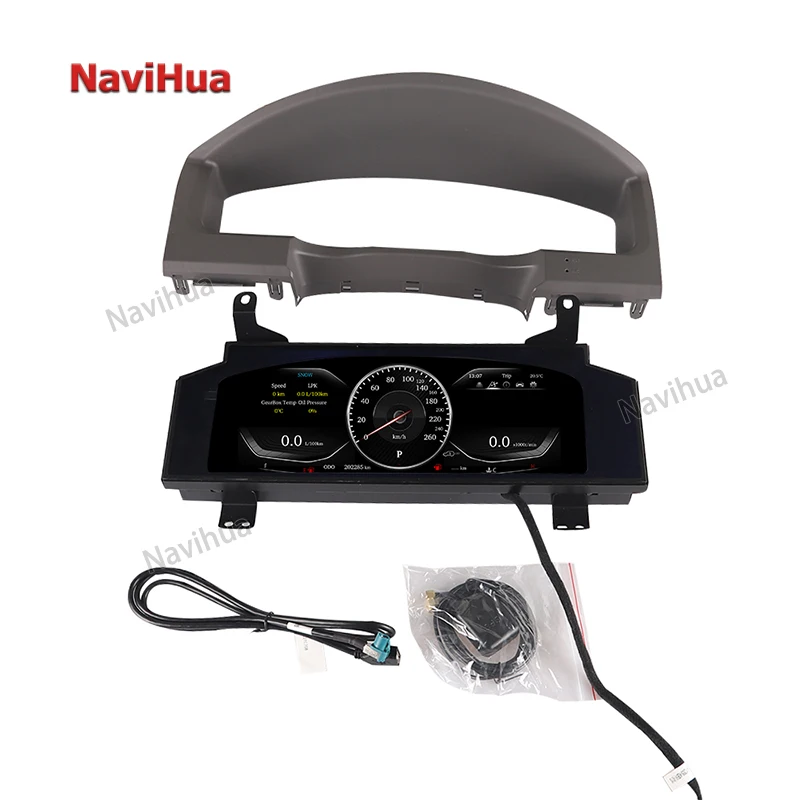 

12.3" Electronics LCD Car Dashboard Digital Speedometer Instrument Cluster for Toyota Land Cruiser 2008-2015year Car Accessory