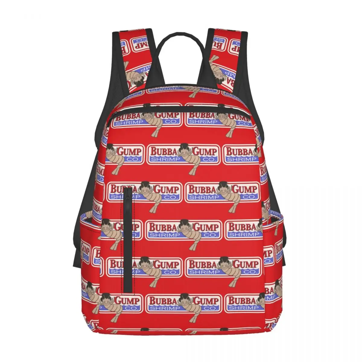 Mochila Bubba Gump Shrimp Forrest Movie Geek, mochila de gran capacidad para niños, mochila escolar, bolsos de hombro para hombres y mujeres