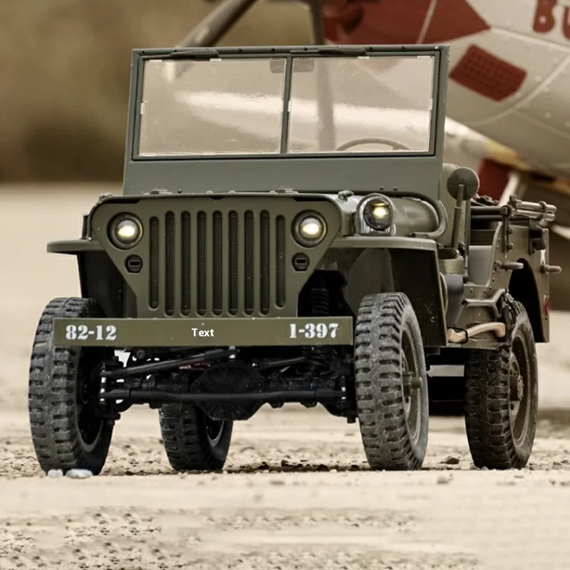 Fms 1:6 1941 Mb قشارة ويليس المتسلقين التحكم عن بعد تسلق سيارة Rc نموذج التحكم عن بعد سيارة الصبي لعبة هدية #2