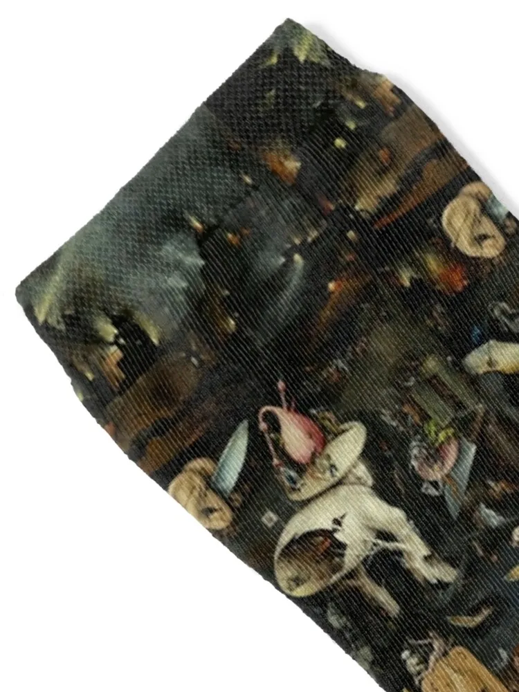 The Garden Of Earthly Delights-Hieronymus Bosch Socks moving stockings christmas gifts new in's Socks Woman Men's