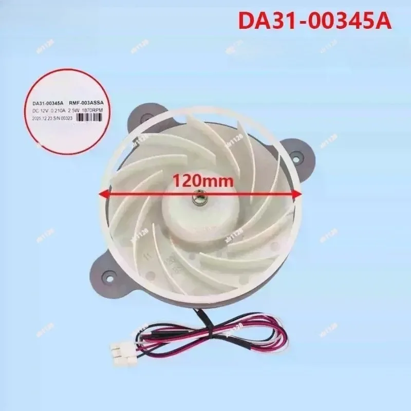 DA31-00345A RMF-003ASSA DC12V Refrigerator Cooling Fan Freezer Radiator Replacement Parts