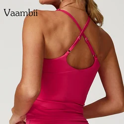 Breathing Hollow Tops Cross Strap Open Back Yoga Top Fitness Top Workout Bras Soft Push Up Sports Bra Beauty Back Yoga Bras