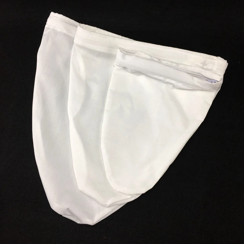 

3Pcs Coffee Tea Strainer Bag Reusable Cotton Filter with Metal Handle Fine Mesh for Clean Flavor Home Cafe Brewing Essentials