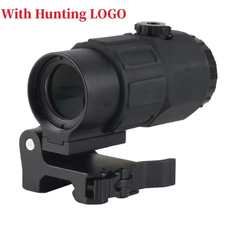 G33 Tactical Airsoft G45 5X Magnifier G43 558 Red Dot Combo Scope Optics QD Mount Weaver Fit 20MM Rail Mount with Full Marking