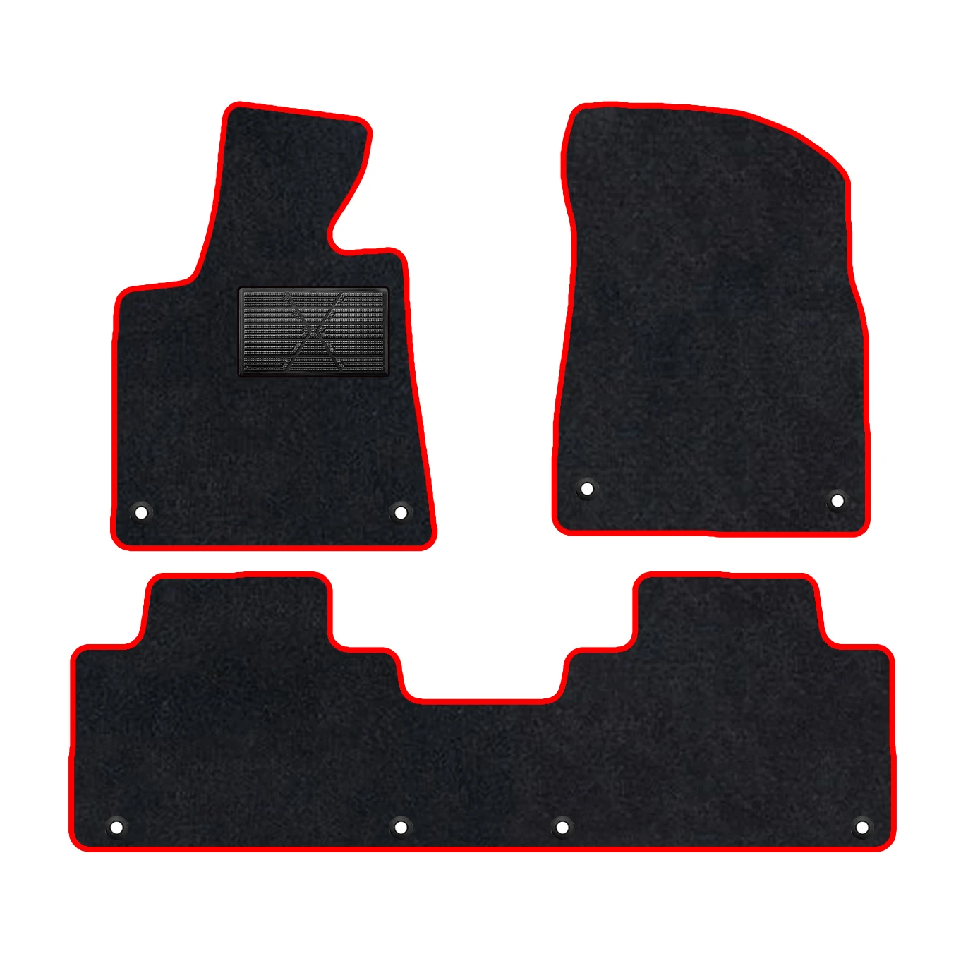 

Car Mats With Buttons For Lexus RX 2016–2022 AL20 5seat No Air Vents Under Rear Seat Car-Specific Mats Floor Mats