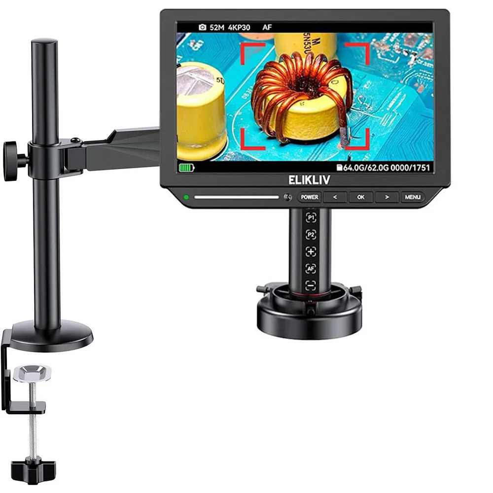 Elikliv Autofocus 4K HDMI Digital Microscope 10.1