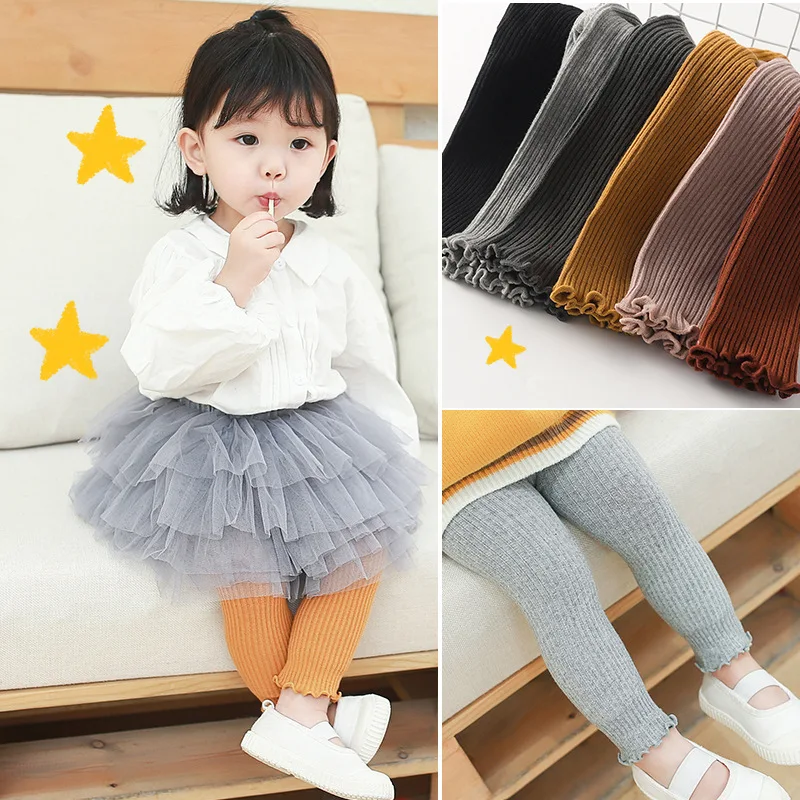 Kid Leggings Girls Winter Warm Pantyhose Cotton Infant Baby Toddler Newborn Boys Solid Casual Stockings Children for 0-5Years