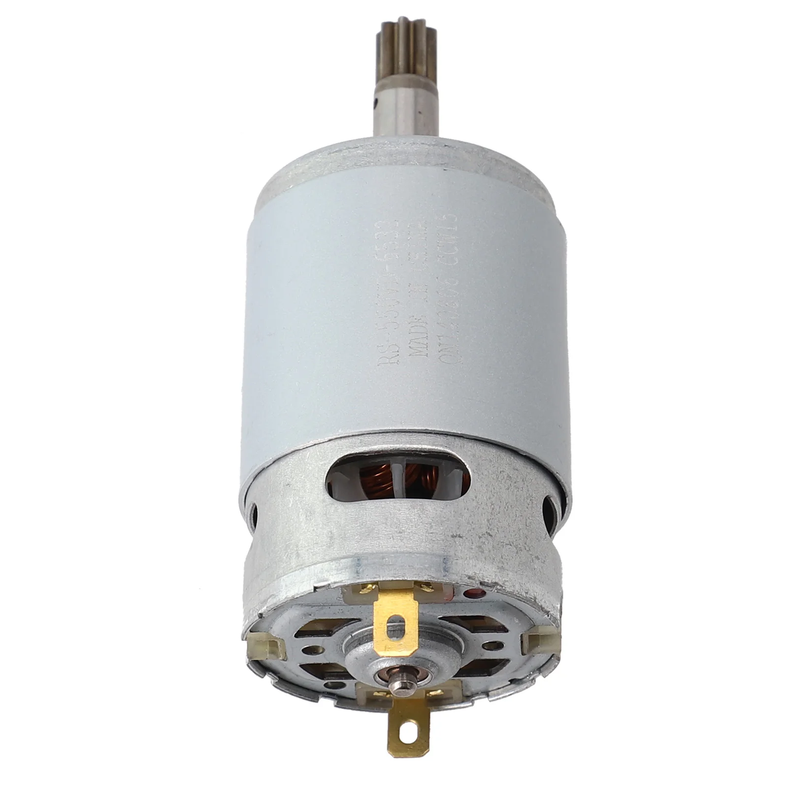 

Long lasting 18V 8 Teeth Motor RS550VD6532 H3, High Reliability, Silver color, Suitable for WORX WX390, WU390 9, WX390 31