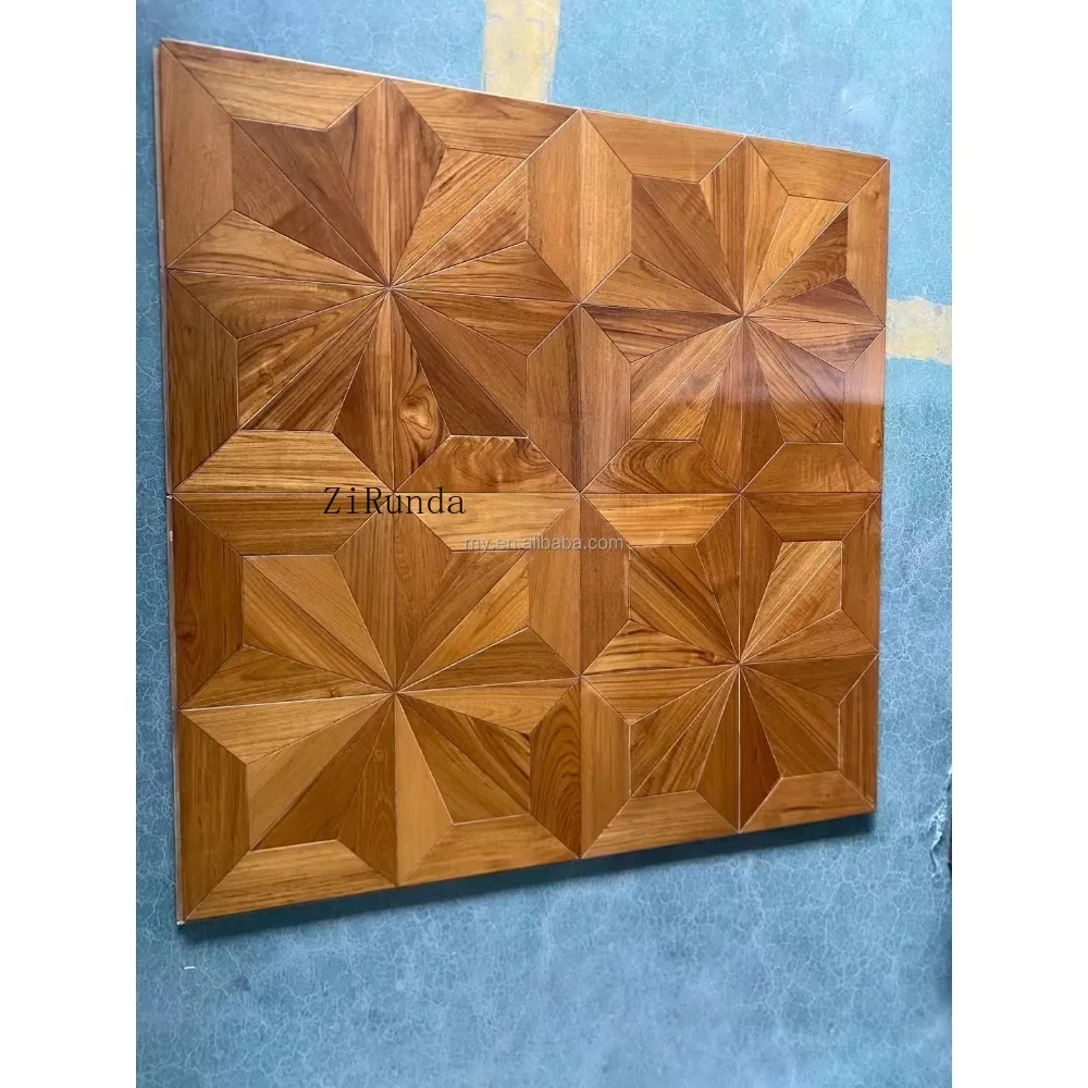 맞춤형 고품질 예술 파켓 원목 오크 바닥재