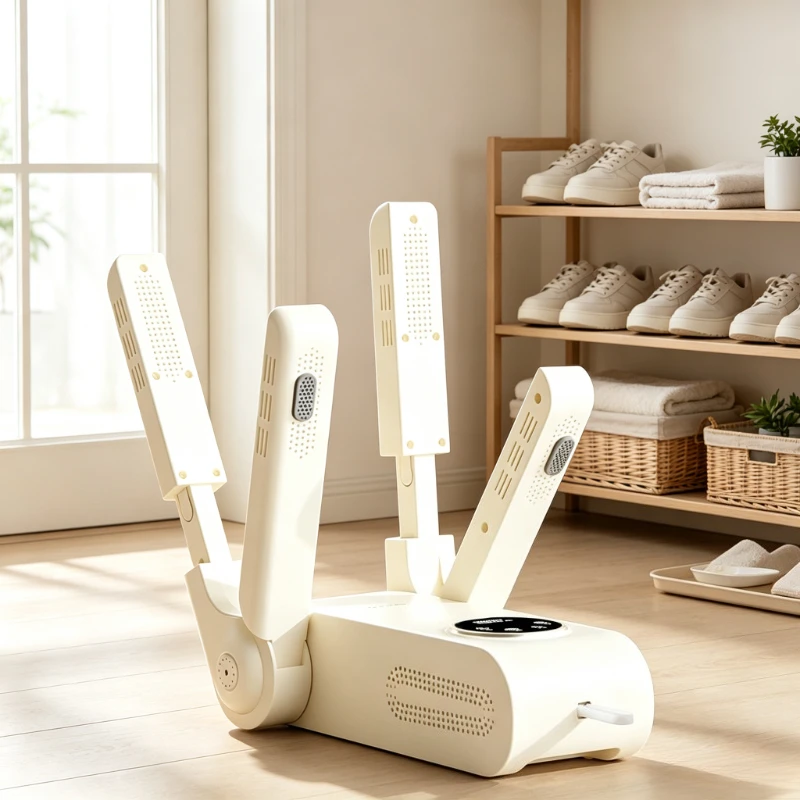 Foldable High Speed Shoe Dryer Electric Warm Air Footwear Drying Machine for Shoes Boots Home Travel Odor Care Portable 신발 건조기