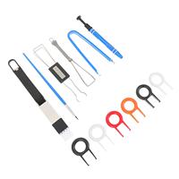 Keycap Puller Keyboard Cleaning Tools Metal Plastic Remover Brush Kit for Mechanical Computer Electronics Maintenance