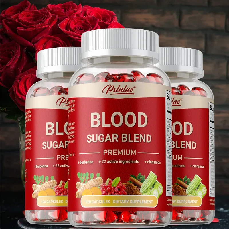 

Blood Sugar Blend - Maintains Healthy Blood Sugar, for Balanced Blood Sugar Metabolism, Improves Hypoglycemia, Metabolic Health