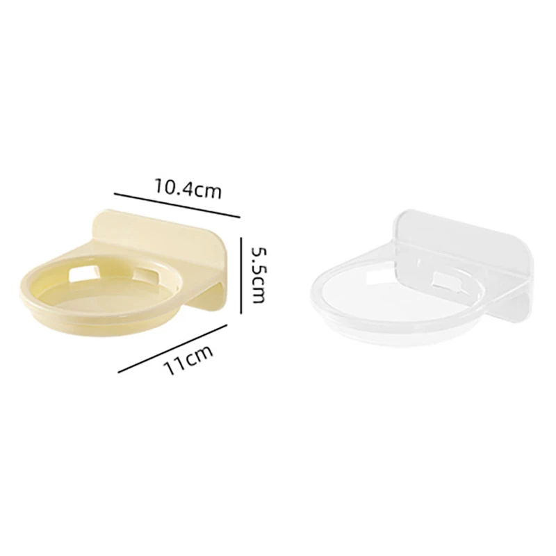 1 pz Staffa di montaggio a parete per telecamera di sicurezza autoadesiva senza punzonatura Supporto per telecamera di sorveglianza in plastica PS per monitor di telecamere