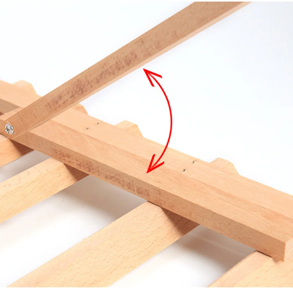 

Thread Organizer Rack Natural Wood Bobbin Holder For Sewing Embroidery Craft Thread Storage Diy Stainable