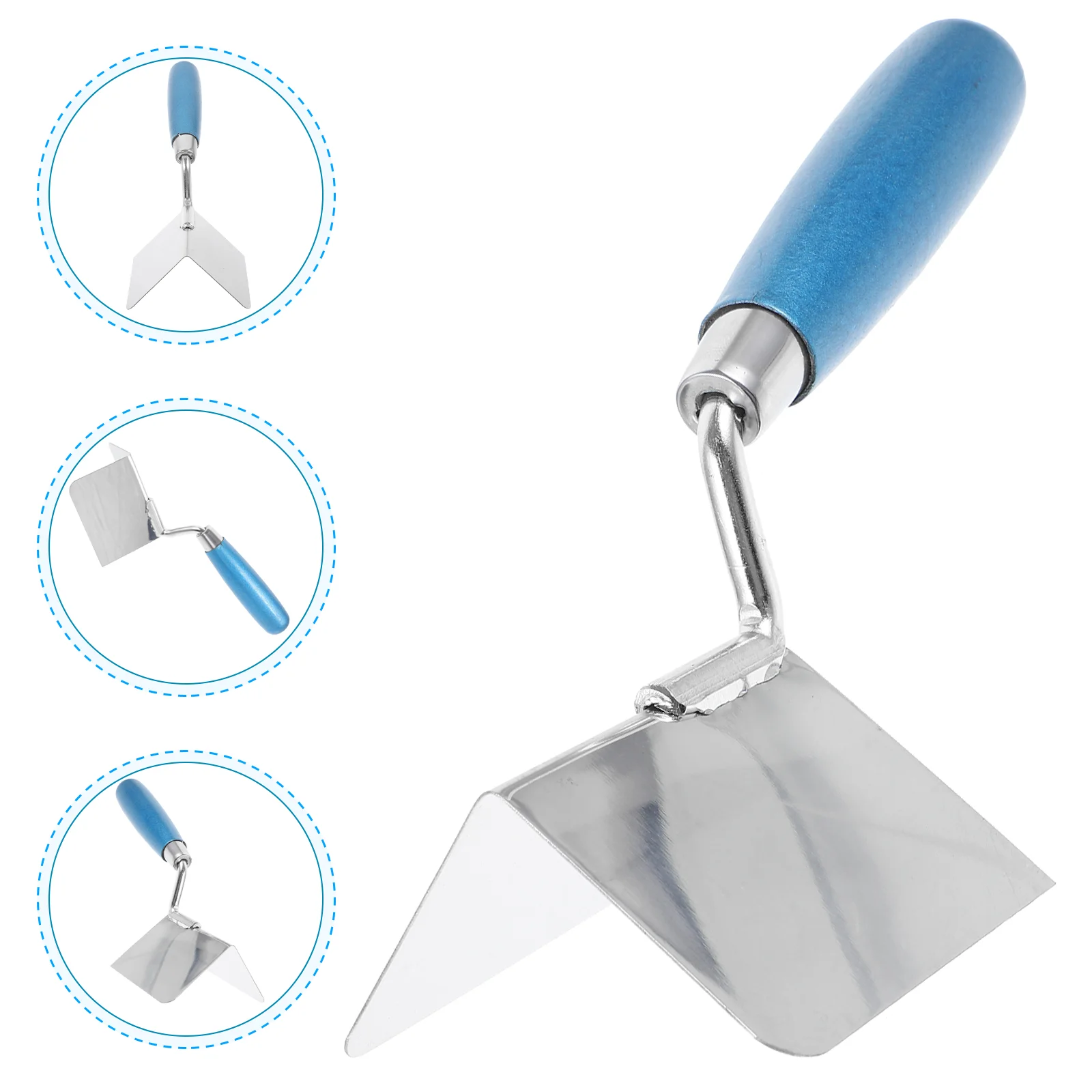 Angle Puller Male Horns Tools Corner Shaping Stainless Steel inside Trowel Drywall