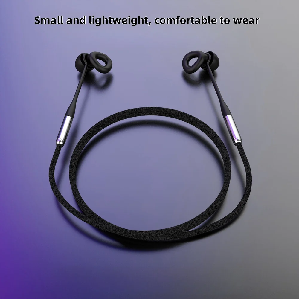 Earplug lanyard, with magnetic tensile safety rope, flexible silicone earplug Link suitable for more noise reduction earplugs