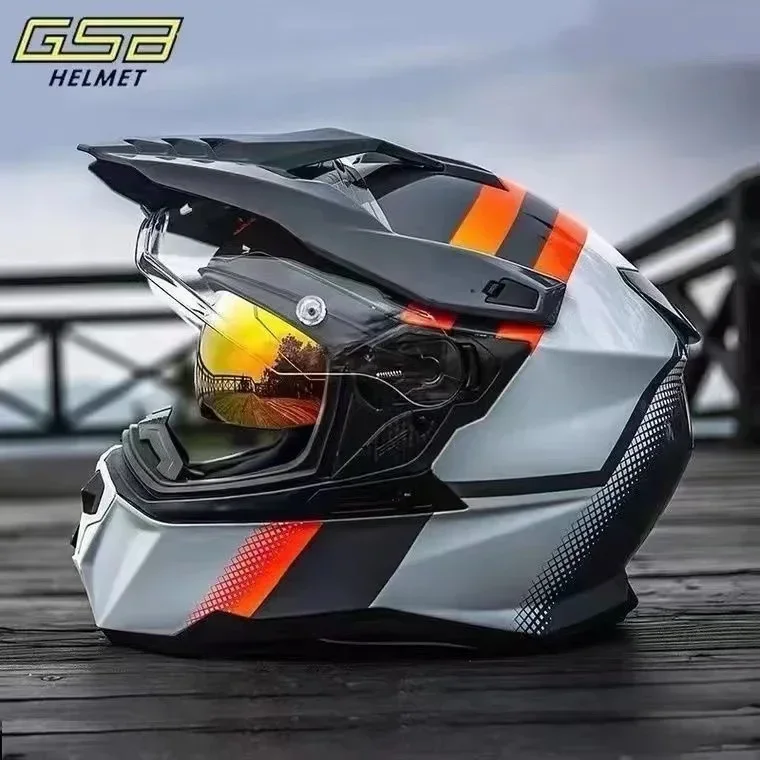Original GSB XP-22 Professional Racing Helmets Motorcycle Full