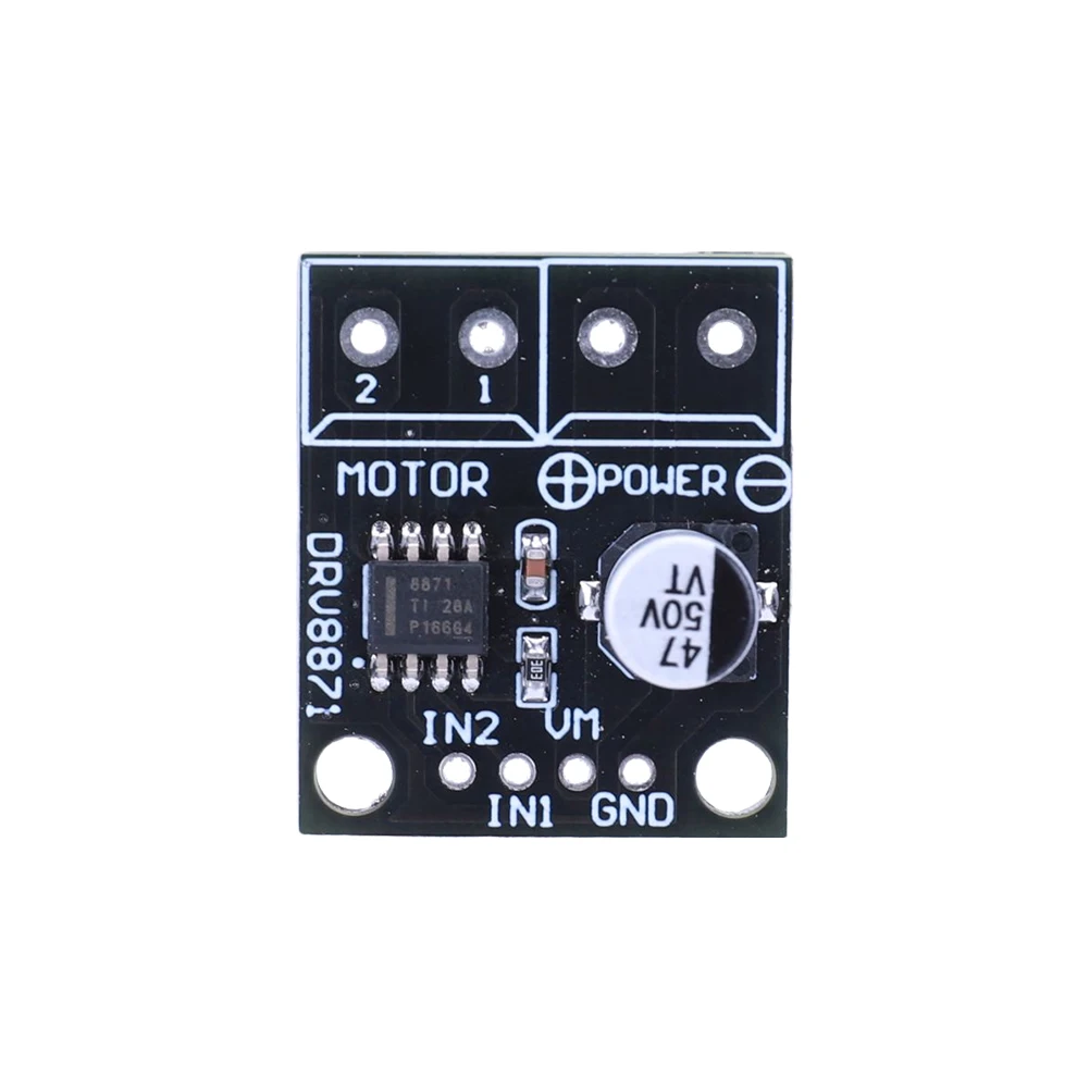 DRV8871 H-Bridge Brushed DC Motor Drive Module 3.6A Current Sense PWM Control for Arduino