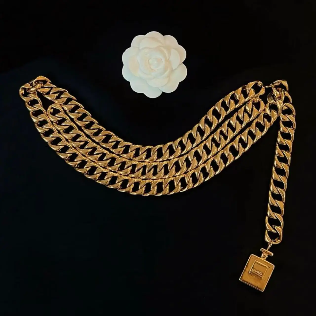 Fashionable Metal Star Chain Waist Chain for Women JK Uniform Skirt Belt Five Pointed Star Pants Chain Korean Style Skirt Belt