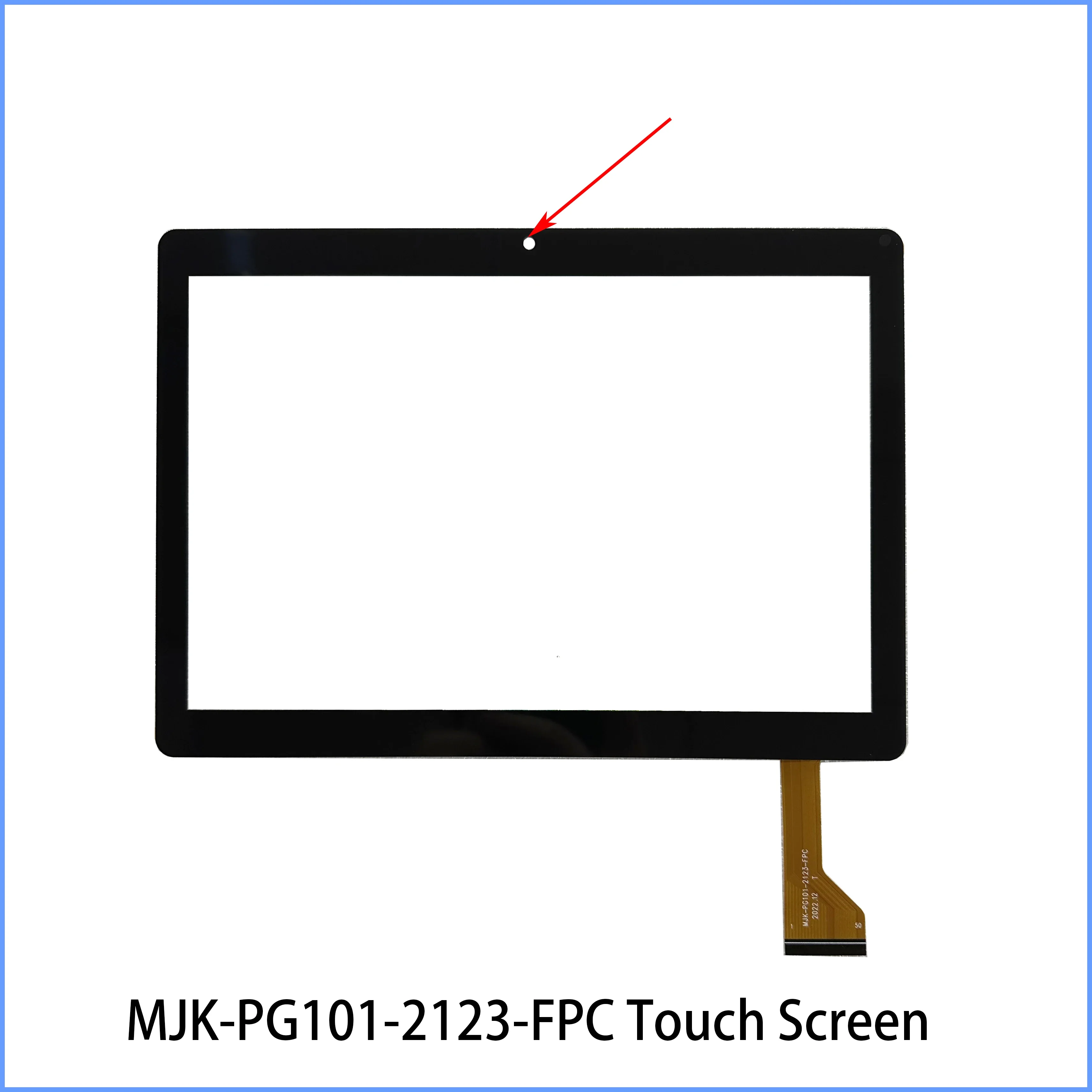 

10.1 Inch 50PIN P/N MJK-PG101-2123-FPC Tablet External Capacitive Touch Screen Digitizer Sensor Replacement Multitouch Pad Panel