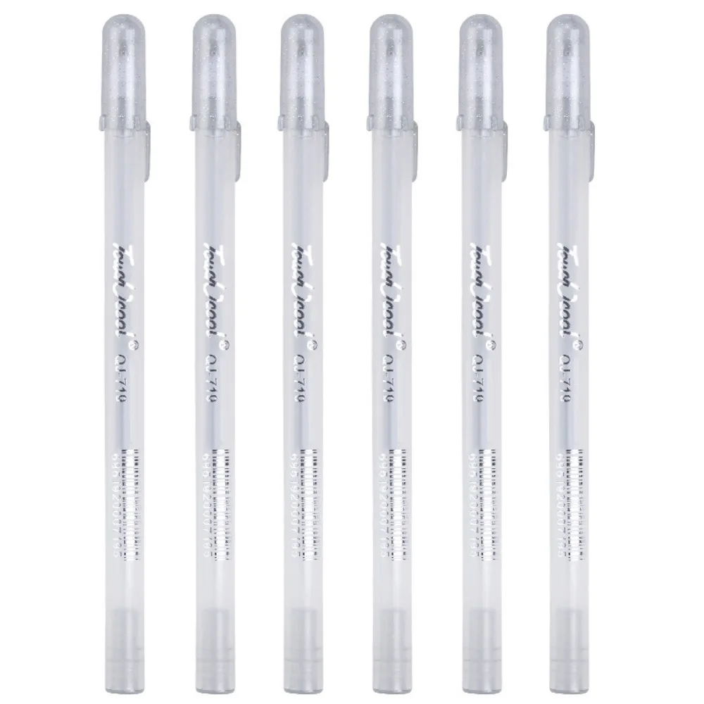 Portable Plastics Marker Pens Set Waterproof Strong Coverage Pen Waterproof Smooth Ink Output Art Brush Pen Student