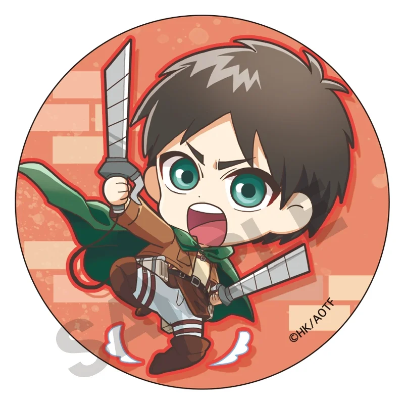 Japan Crux Goods Attack On Titan Q Version Badges Peripheral Allen Lee Will