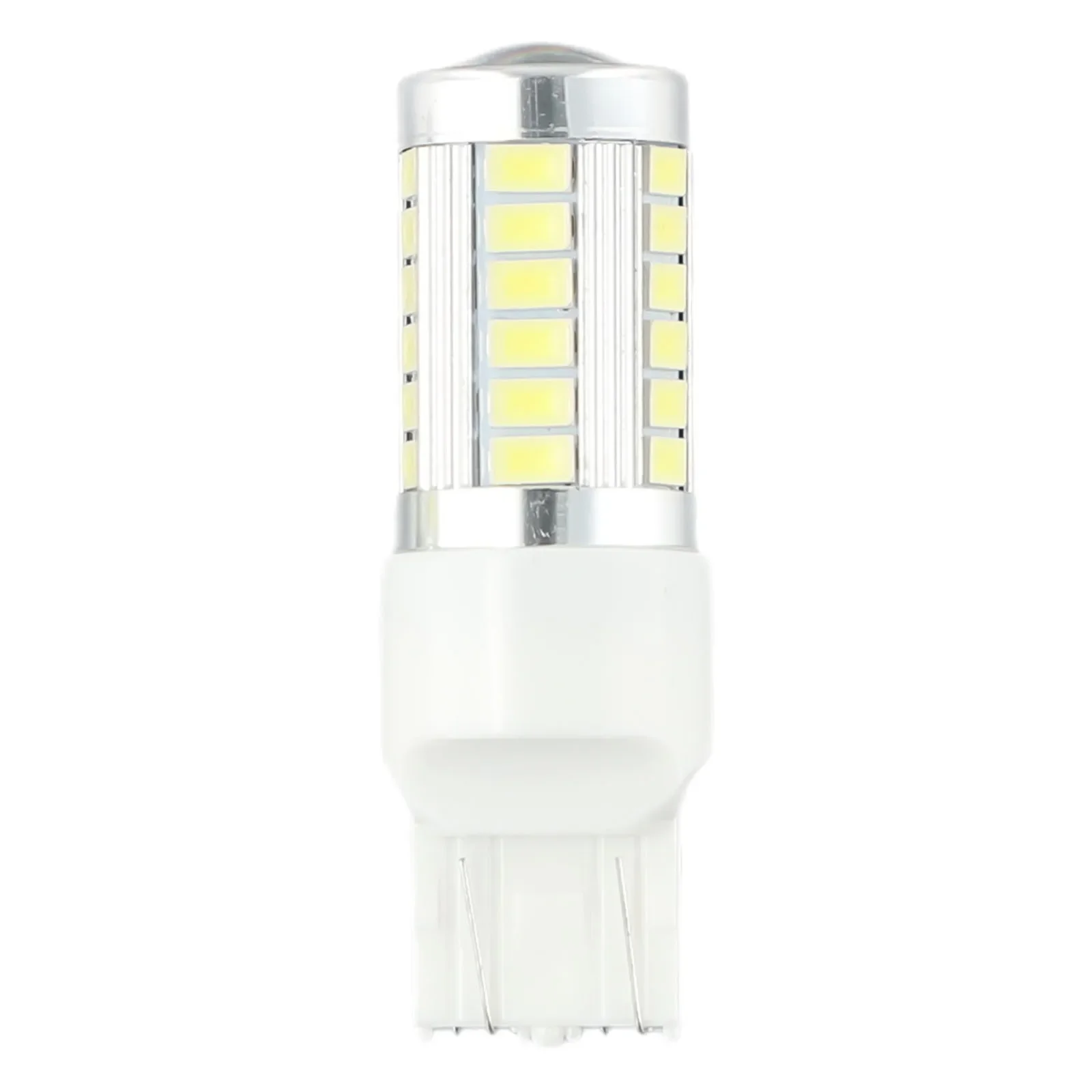 

2x T20 W21/5w 7443 5630 33smd Dual Filament Led Drl Sidelight Super White Bulbs For T20 W21/5W 7443 W21W 800LM