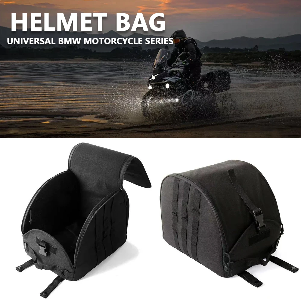 

Motorcycle For BMW New Accessories Helmet Bag Pack For Sports Hunting Combat Helmets Multi-Purpose Storage Carrying Pouch