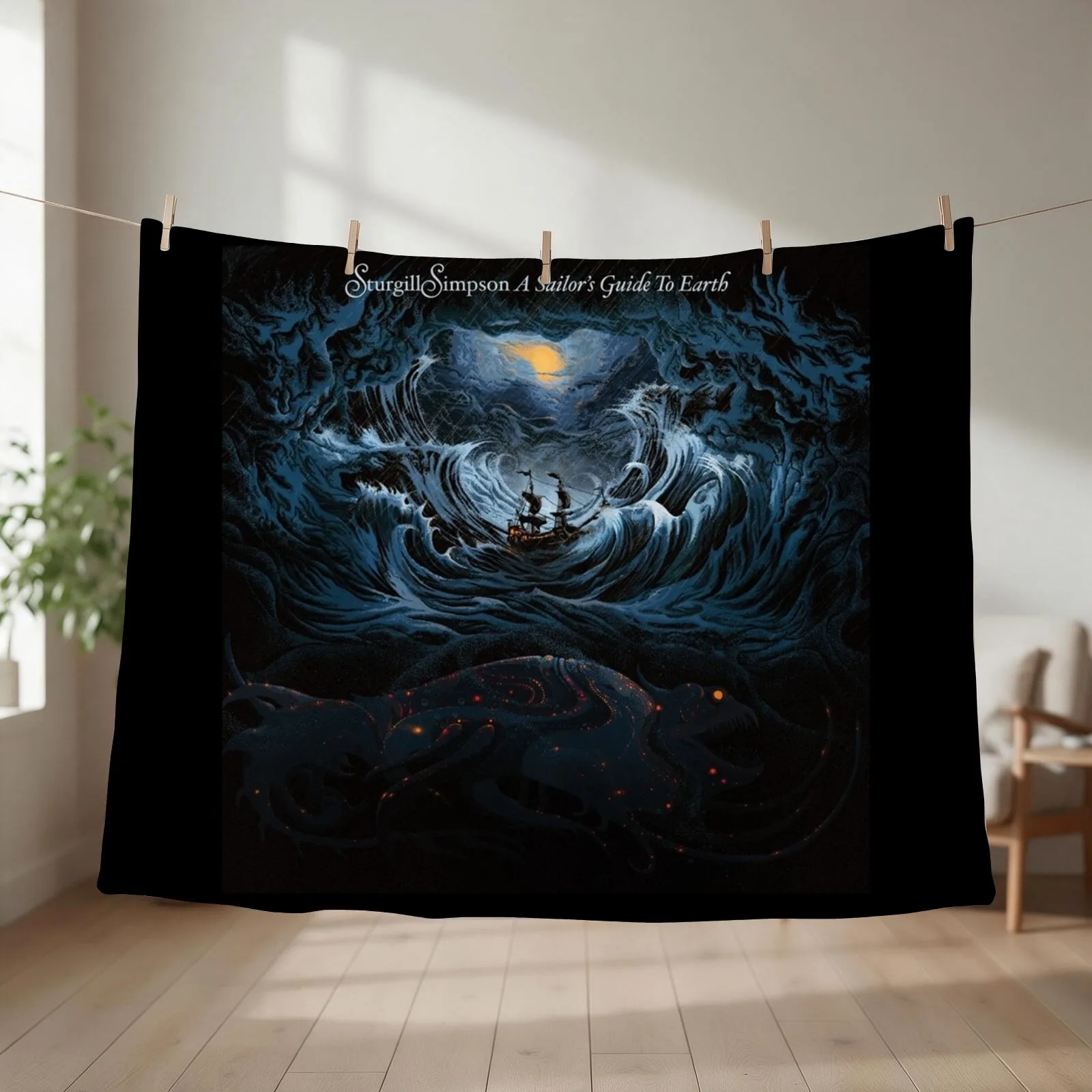 A sailors guide to earth Throw Blanket Hairy Summer blankets ands Bed covers Blankets