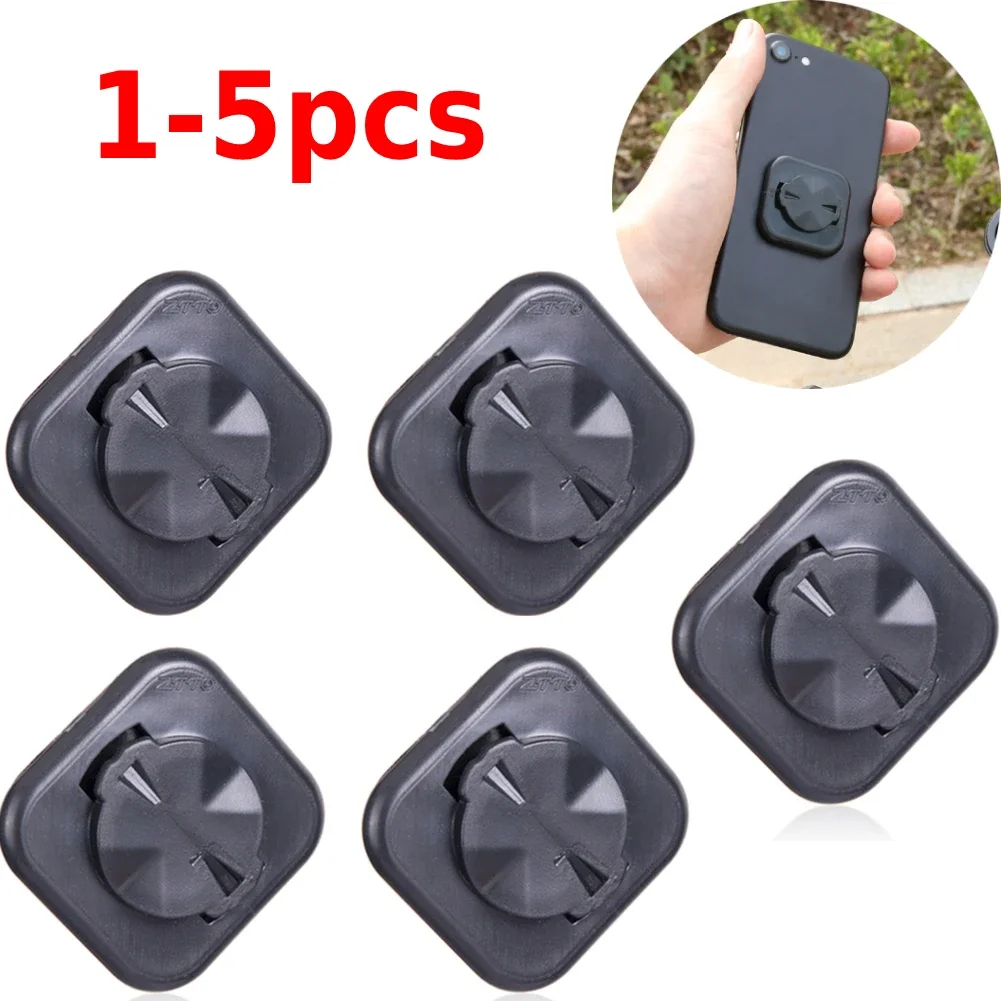 1-5pcs Bicycle Mobile Phone Sticker Mount Phone Holder Riding Strong Adhesive Support Stand Back Button Paste Adapter for GARMIN