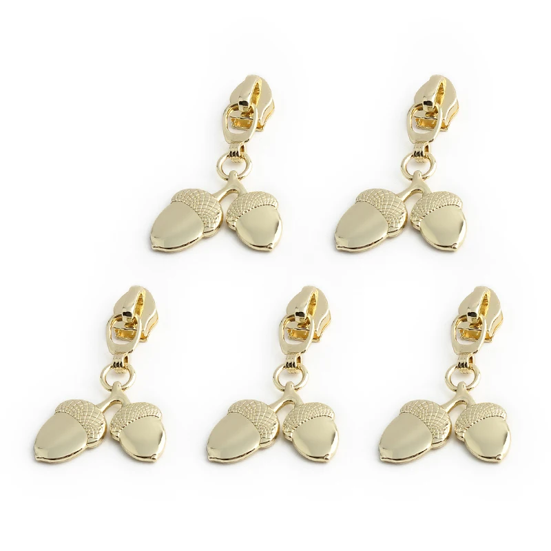 5/10/20 قطعة 5 #   سحاب مزخرف مجتذب المنزلق للمعادن النايلون الراتنج البريدي الملابس حقيبة الأمتعة البريدي رئيس الخياطة المؤلات الملحقات