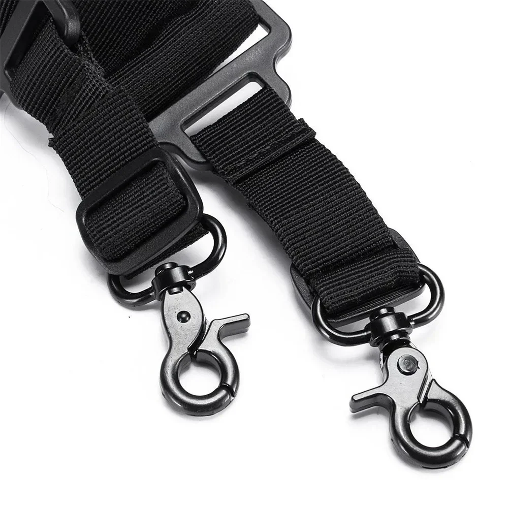 Multifunctional Tactical Two Point Shooting Gun Sling 15-hole Shotgun Shell Holder Molle Airsoft Ammo Sling Hunting Accessories