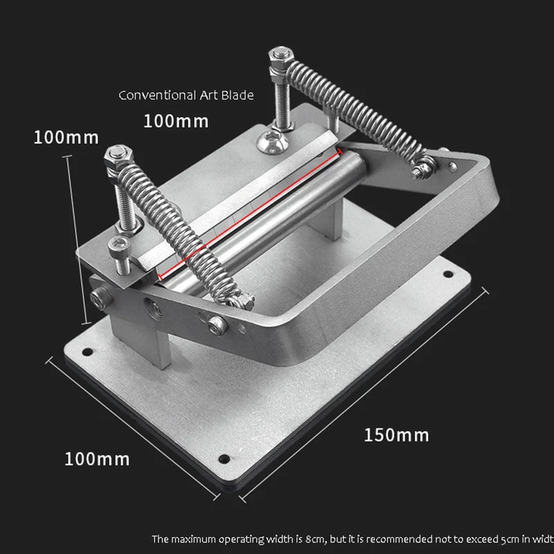 DIY Manual Cutting Peeler Rolling Bearing Tools Manual Thinning Machine Industrial Watch Belt Leather Cutter