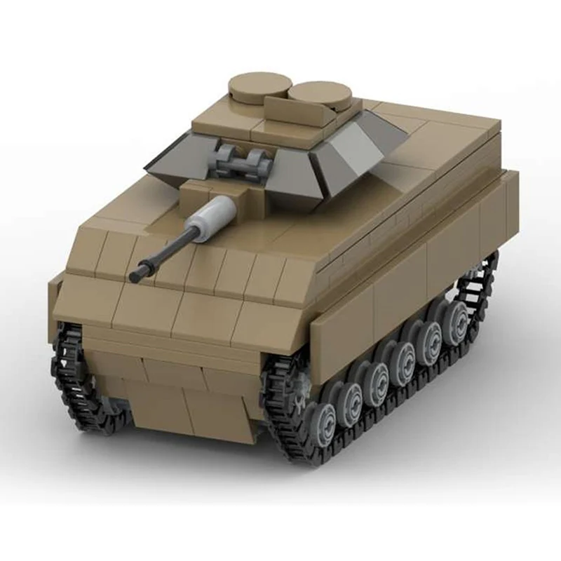 ACAVP Gepanzertes Auto Modell MOC Bausteine Krieg Ausrüstung Modulare Technologie Geschenke Urlaub Montieren Kinder Spielzeug Anzug