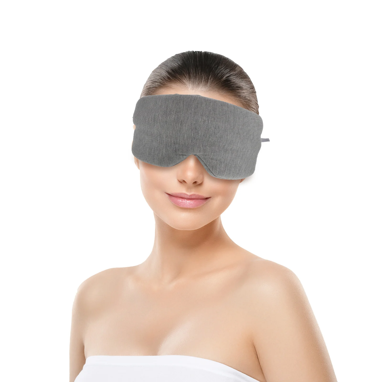 

Sleep Mask Big Blindfold Silk Eye Sleeping Cotton Breathable Eeyshade for