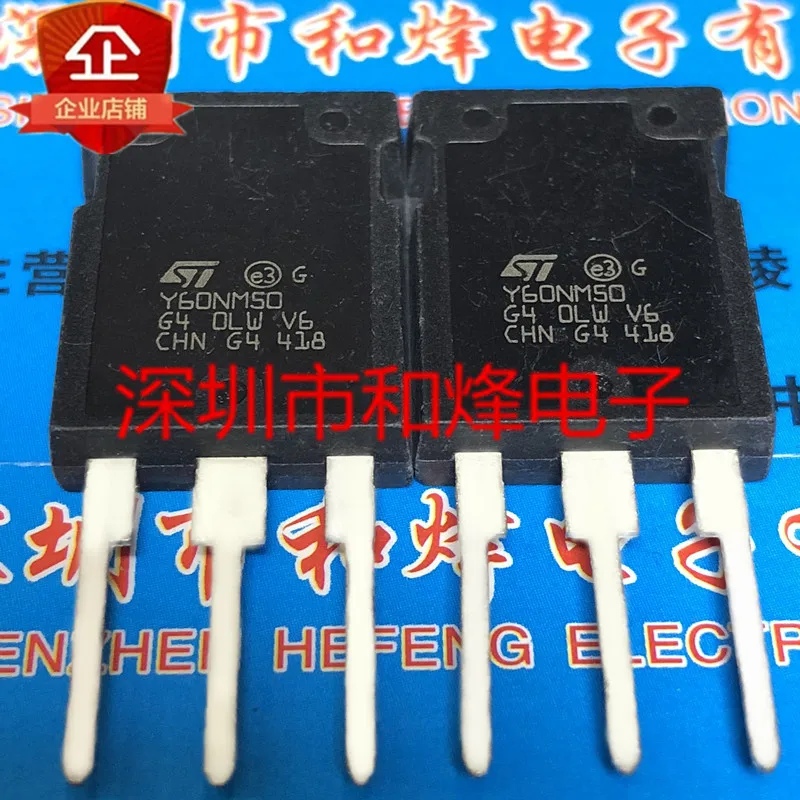 10PCS/lot Y60NM50 STY60NM50  TO-247 500V 60A Imported Original Best Quality In Stock Fast Shipping