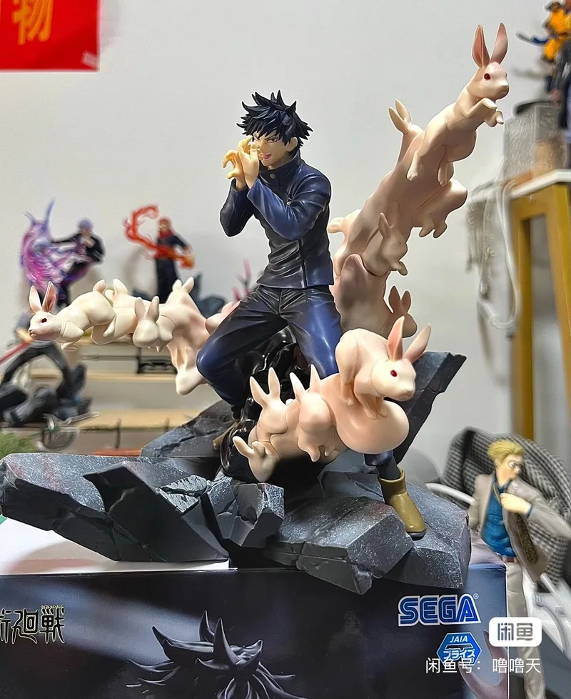 متوفر في المخزون الرسمي سيجا جوجوتسو كايسن 19 سنتيمتر Fushiguro Megumi تمثال أنيمي تمثال بولي كلوريد الفينيل نموذج دمية جمع لعبة هدية الكريسماس #2