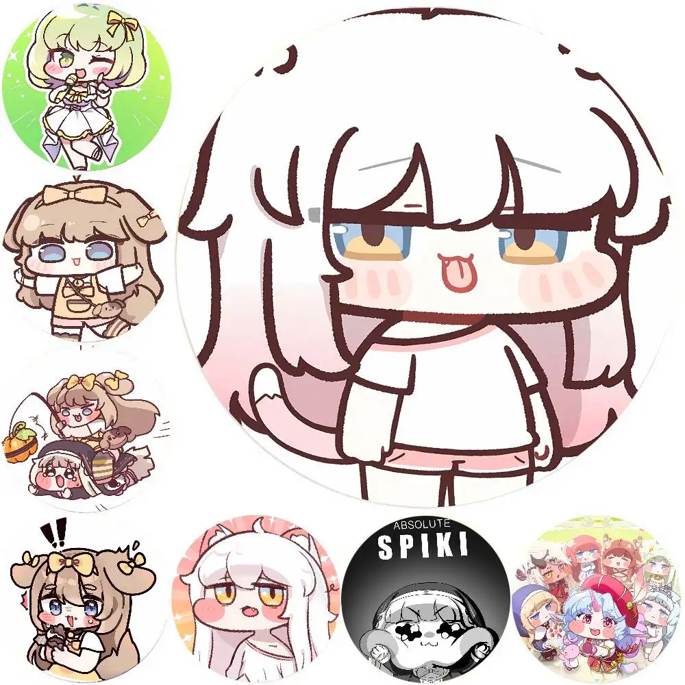 Fashion New Popular Video Kawaii Hot T-TrickalS Gaming Badge Metal Brooch for Bag Clothes Hat Decor Cosplay Accessories Gifts