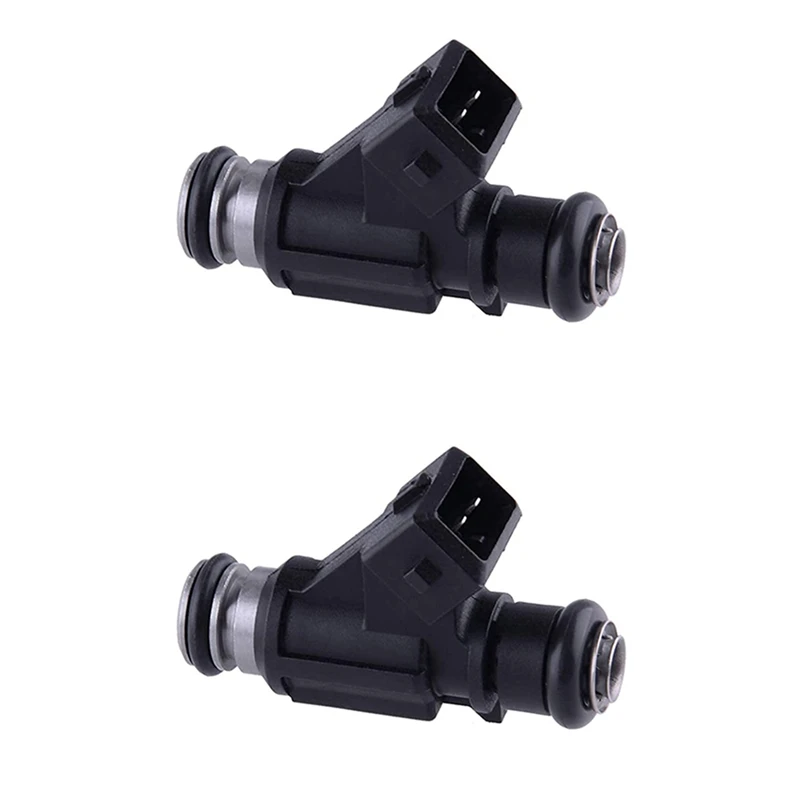 2X Fuel Injectors For Mitsubishi For Great Wall HOVER CUV H3 H5 WINGLE 3WINGLE5 V240 V200 4G63 4G64 4G69 25345994