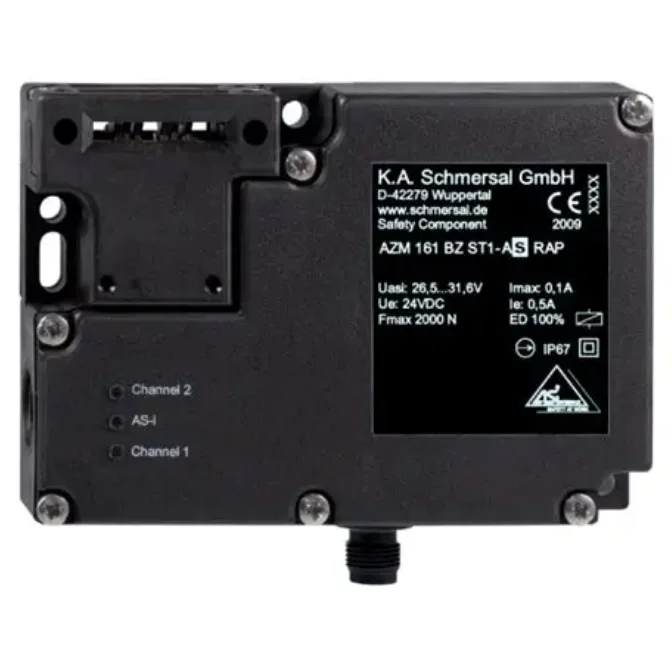 

AZM 161 B-ST1-AS-RAP — Резервный двухконтактный IP67 — Промышленный дверной выключатель из нержавеющей стали