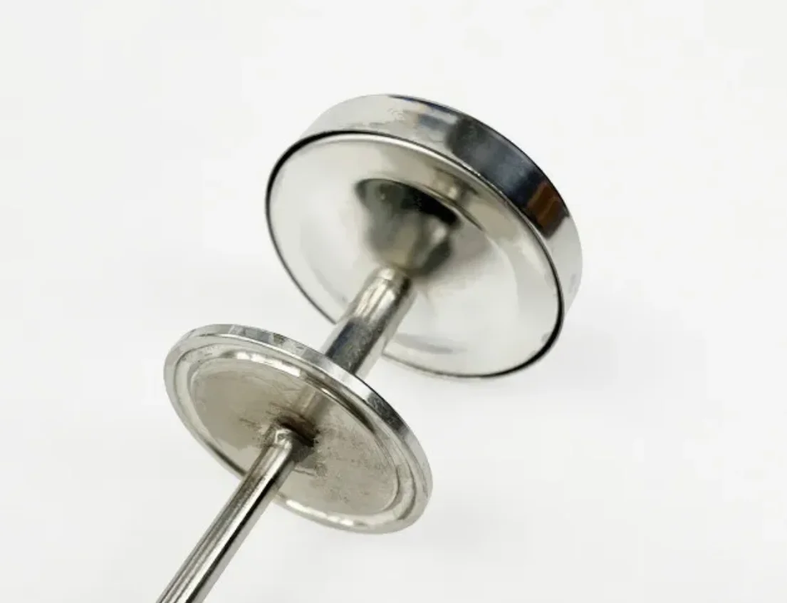 Can be used for distillation pressure gauge 1.5 inch outer diameter 50.5 three clip stainless steel bimetal thermometer