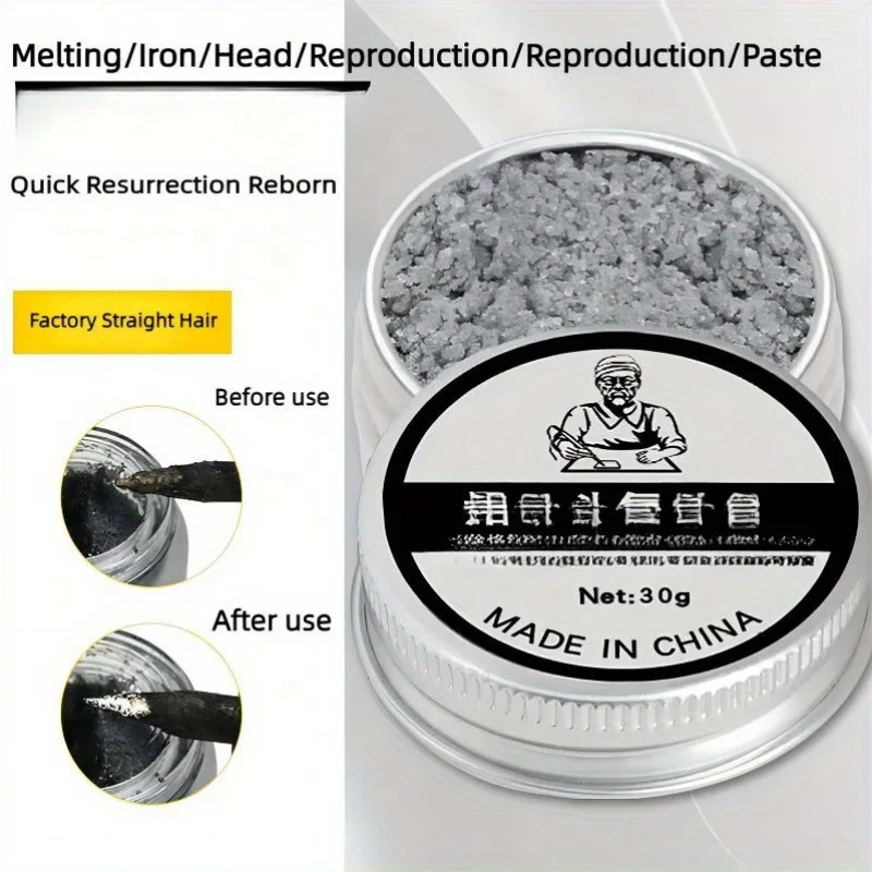 Soldering Iron Tip Cleaning Paste Soldering Iron Tip Tinner Activator Tip Cleaner Remover Refresher Repair Tool Cleaning Paste