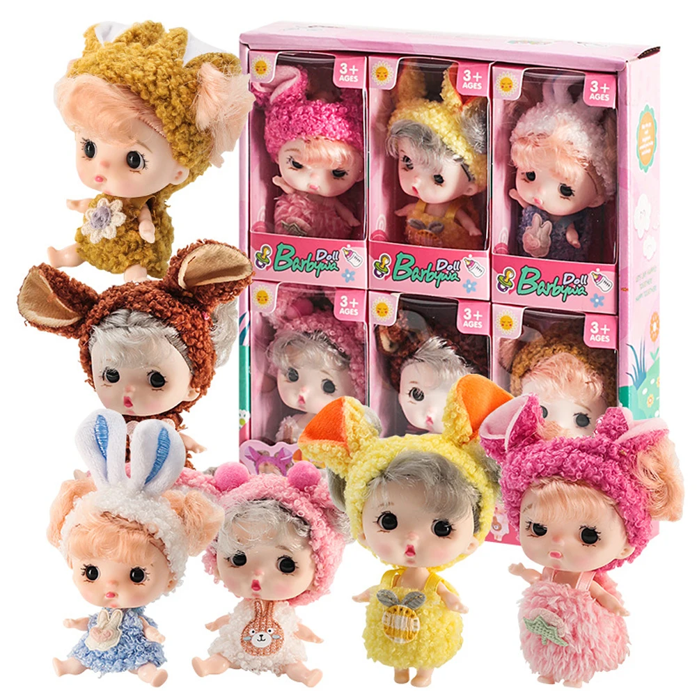 12-teiliges Weihnachts-Reborn-Puppen-Set, Simulations-Prinzessinnen-Puppen, Niedliches Schlafendes Baby mit Kleidung und Zubehör, Weihnachtsgeschenk – Detail 11